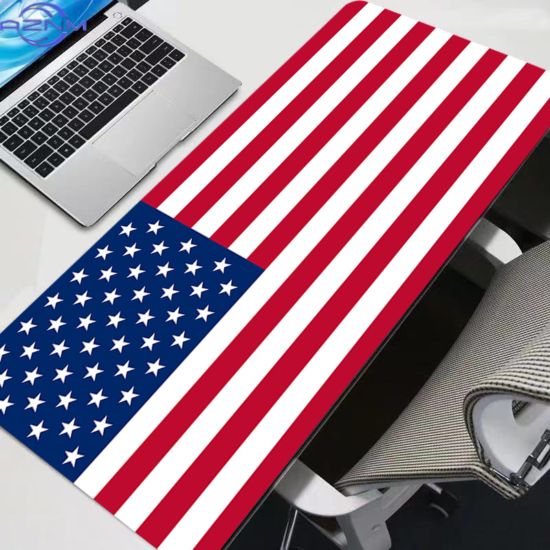 Gaming Keyboard Mini - Mouse Pad American flag pattern Larger