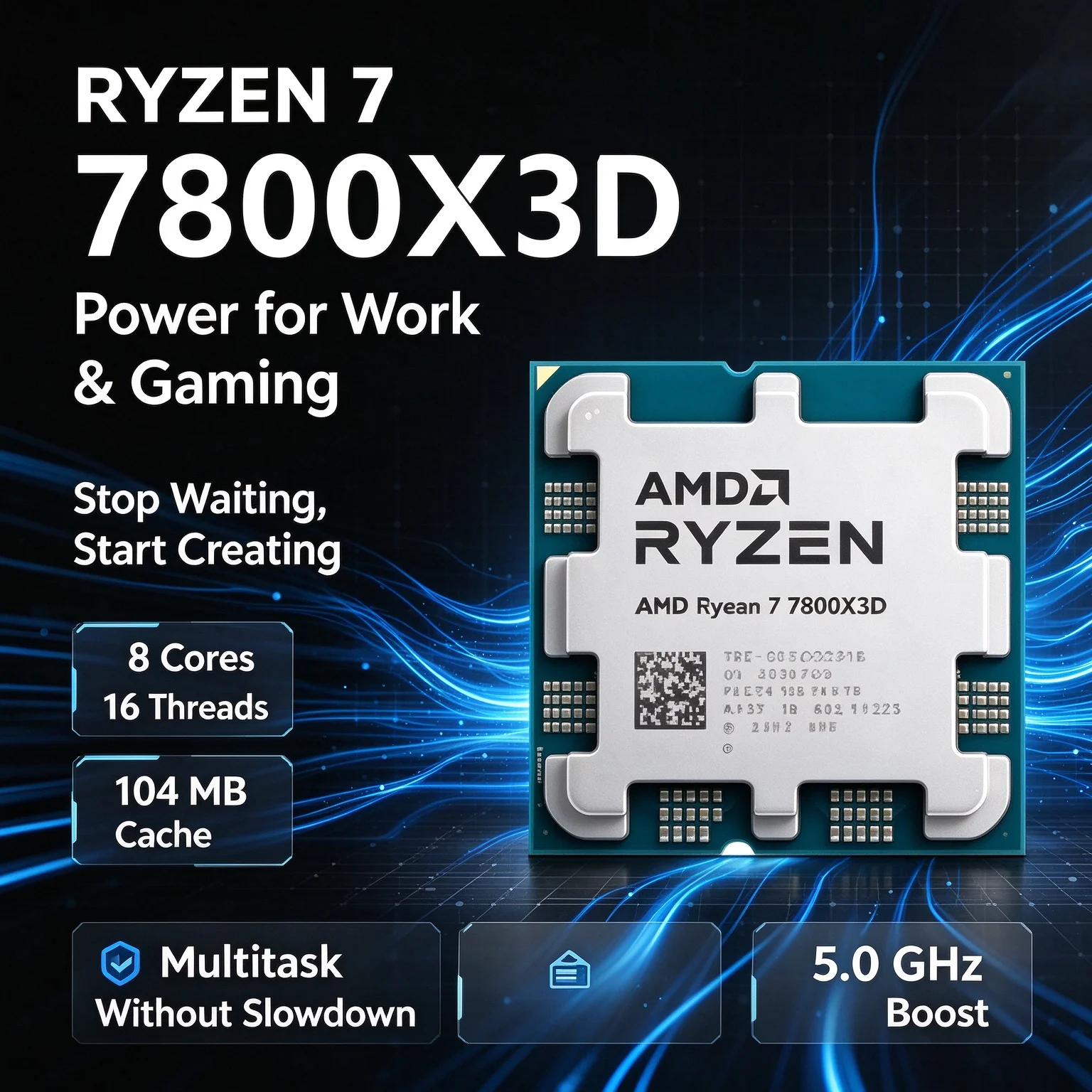 AMD Ryzen 7 7800X3D Gaming CPU - Amd Cpu Ryzen 7 review and price