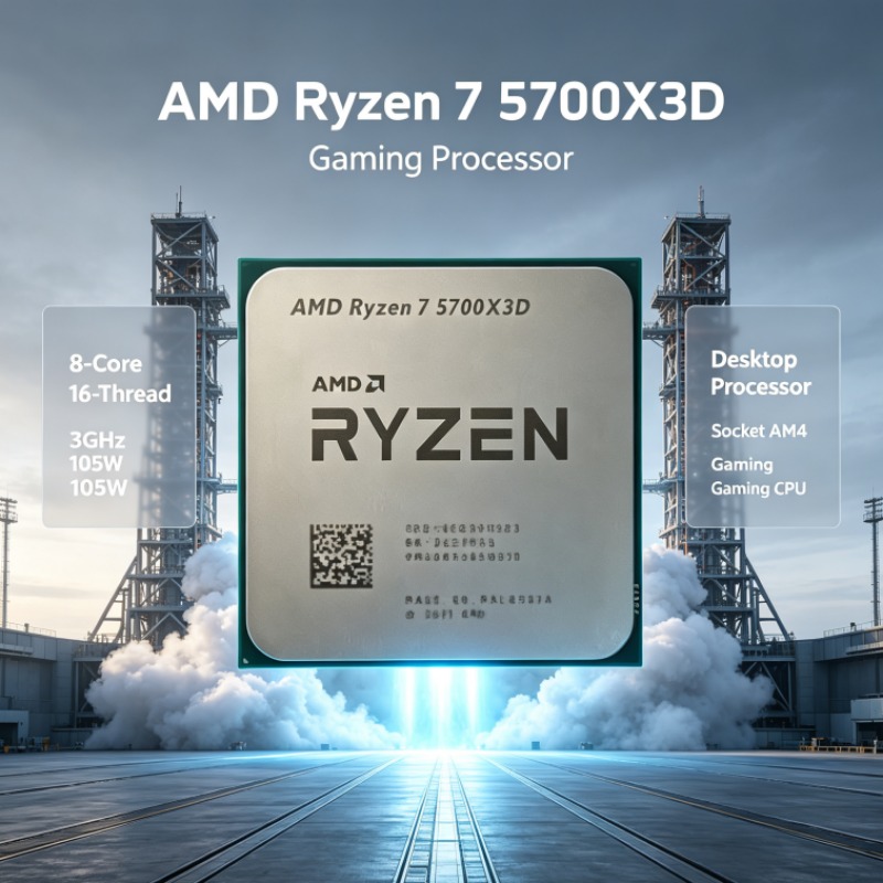 AMD Ryzen 7 R7 5700X3D CPU Pro - Amd Cpu Ryzen 7 review and price