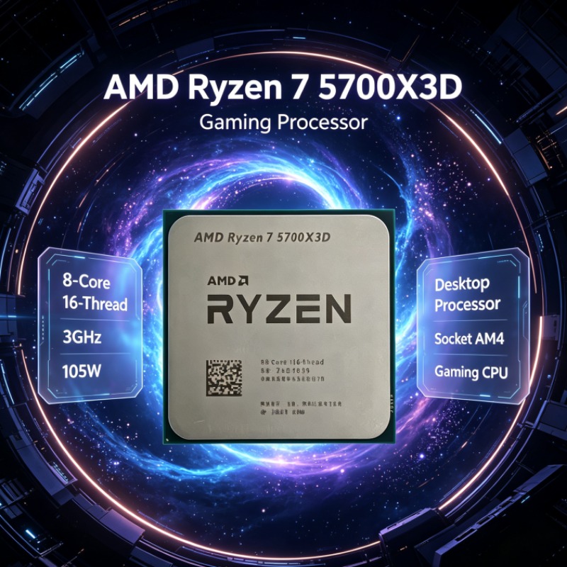 AMD Ryzen 7 R7 5700X3D CPU Pro - Amd Cpu Ryzen 7 review and price