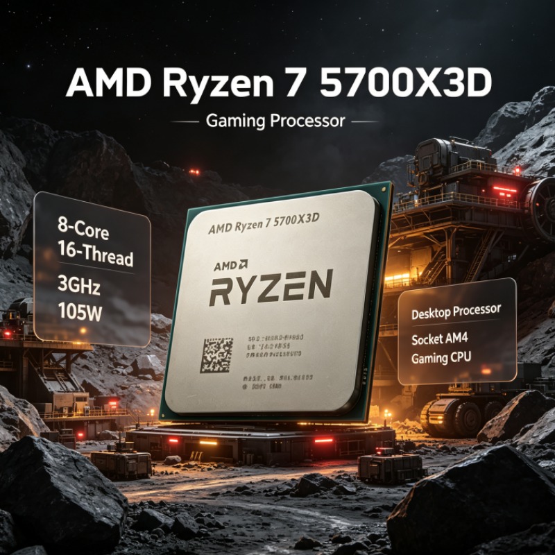 AMD Ryzen 7 R7 5700X3D CPU Pro - Amd Cpu Ryzen 7 review and price