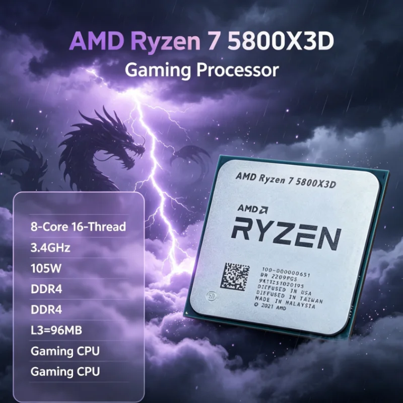 AMD R7 5800X3D 96 MB CPU Proce - Amd Cpu Ryzen 7 review and price